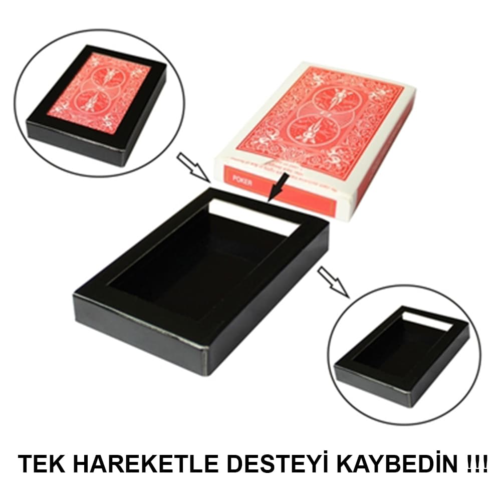Sihirli Kaybolan Deste Oyun Kağıdı İlizyon Oyunu