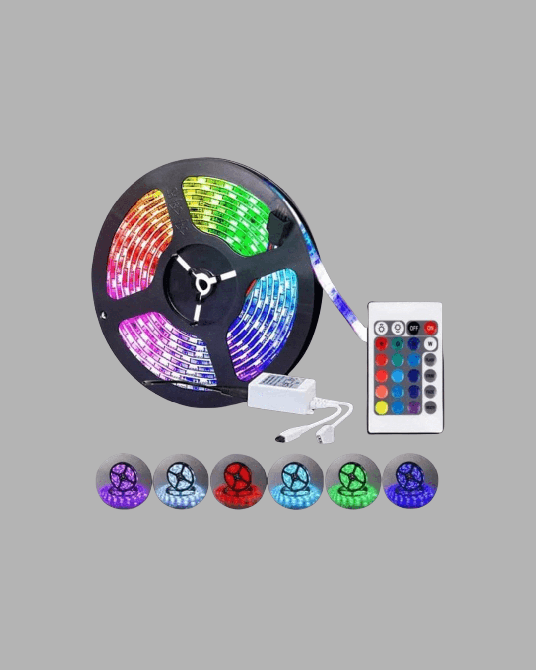 Smart Şerit LED Işık – Uzaktan Kumandalı, USB Girişli,
