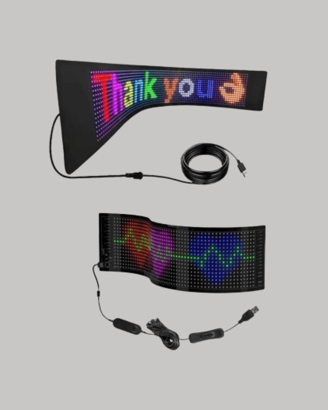 Şık ve Fonksiyonel RGB LED Panel Canlı Renk Yansımalı