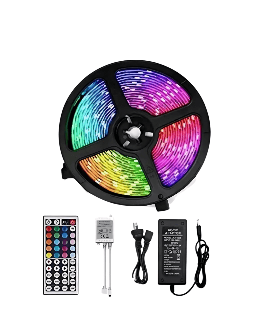 RGB LED Şerit 5 Metre Uzaktan Kumandalı Ortam