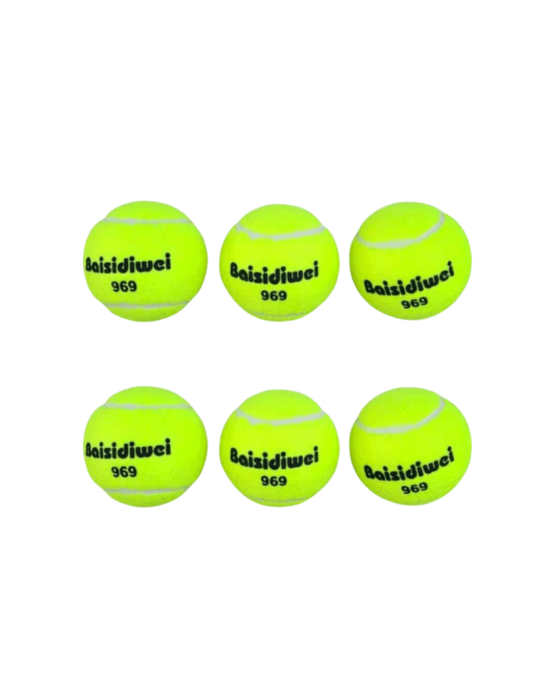 6’lı Tenis Topları Seti Spor ve Eğlence İçin İdeal