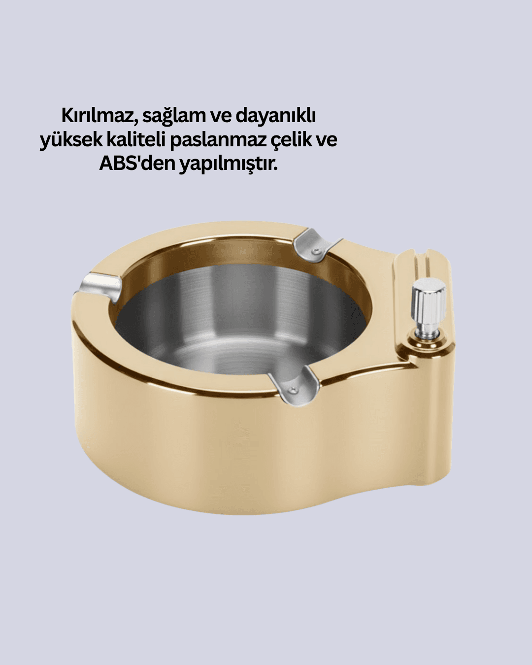 Metal Küllük Gizli Ateşleme Sistemli Şık Tasarım
