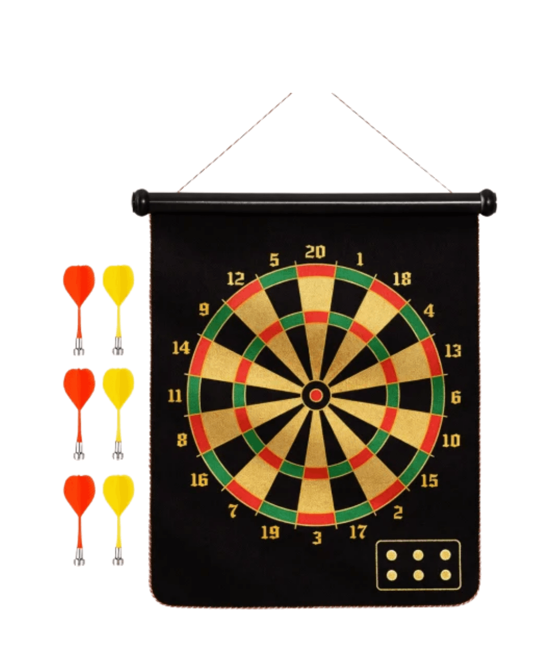 Aile ve Arkadaş Oyunları İçin Manyetik Dart Tahtası 6